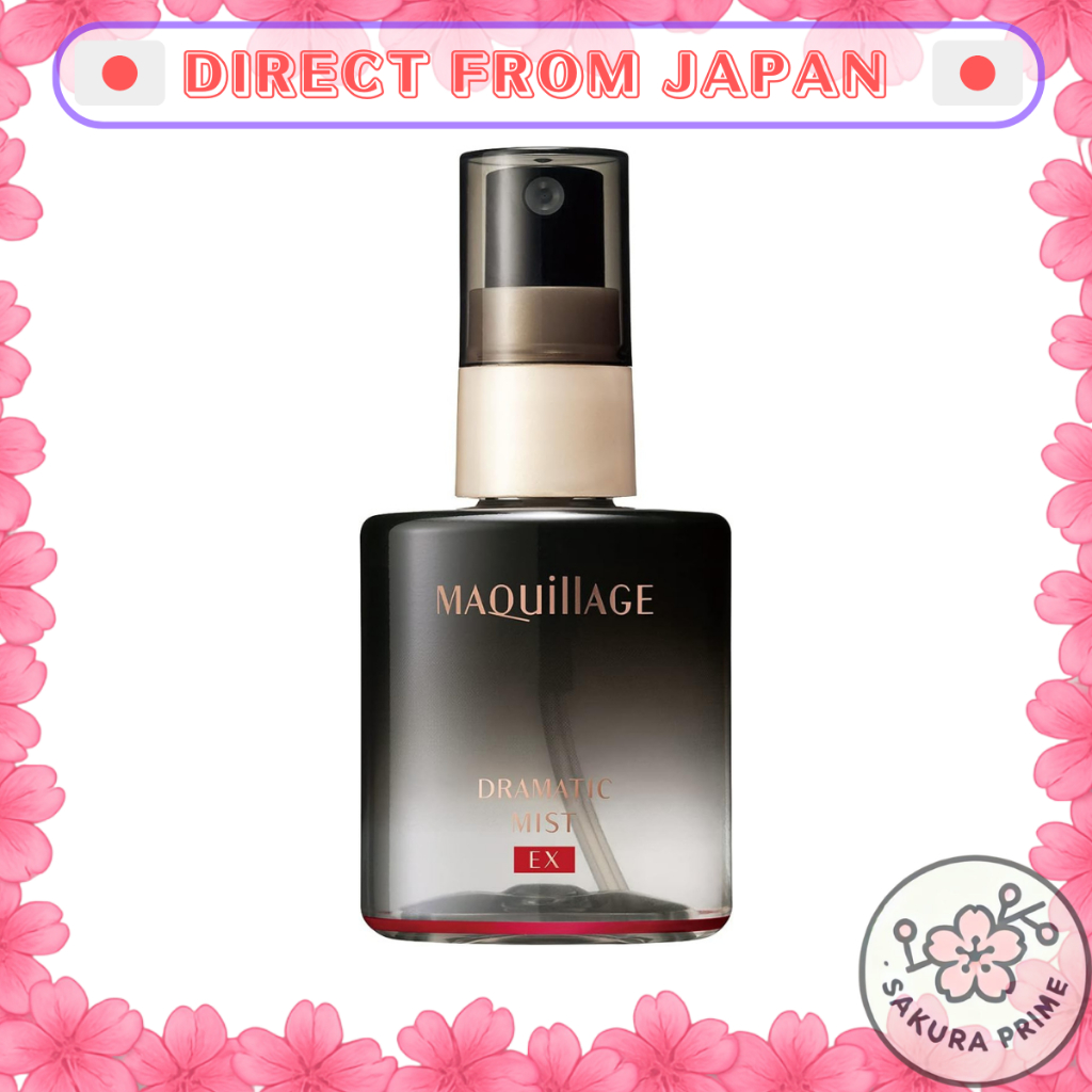 MAQUillAGE Dramatic Mist EX 60mL Floral Scent Coverage Power, Makeup Smudging, Keep Mist, Pores [Direct from Japan]
