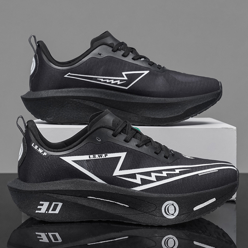 Running Shoes Breathable Mesh Shock Absorption Unisex Training-0065