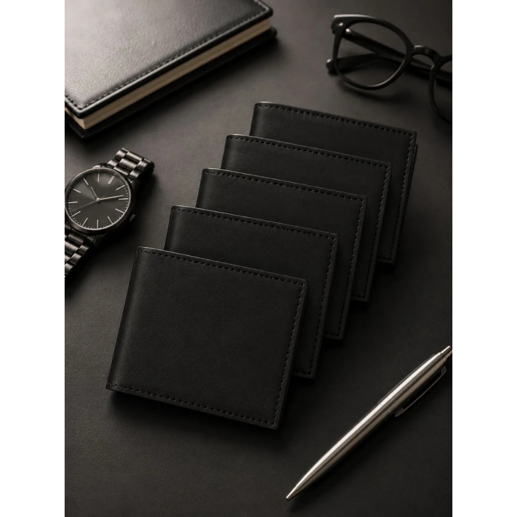 Kit Carteira Masculina Slim Minimalista Porta Cartão Revenda Atacado