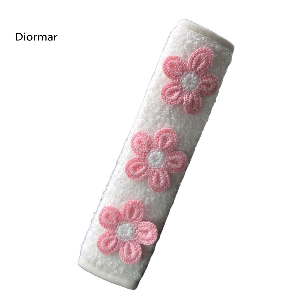 Backpack Strap Covers Car Seat Belt Cute Floral Pads Soft Mesh Shoulder Comfortable Universal Cushion for Adults for Sou