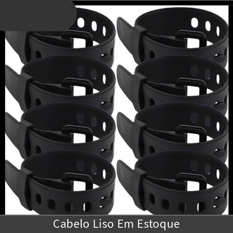 Correia Utilitária De Borracha Preta , Ajustável , Fixação Empacotamento , Amarração , Curta , Ajuste Universal Para Car