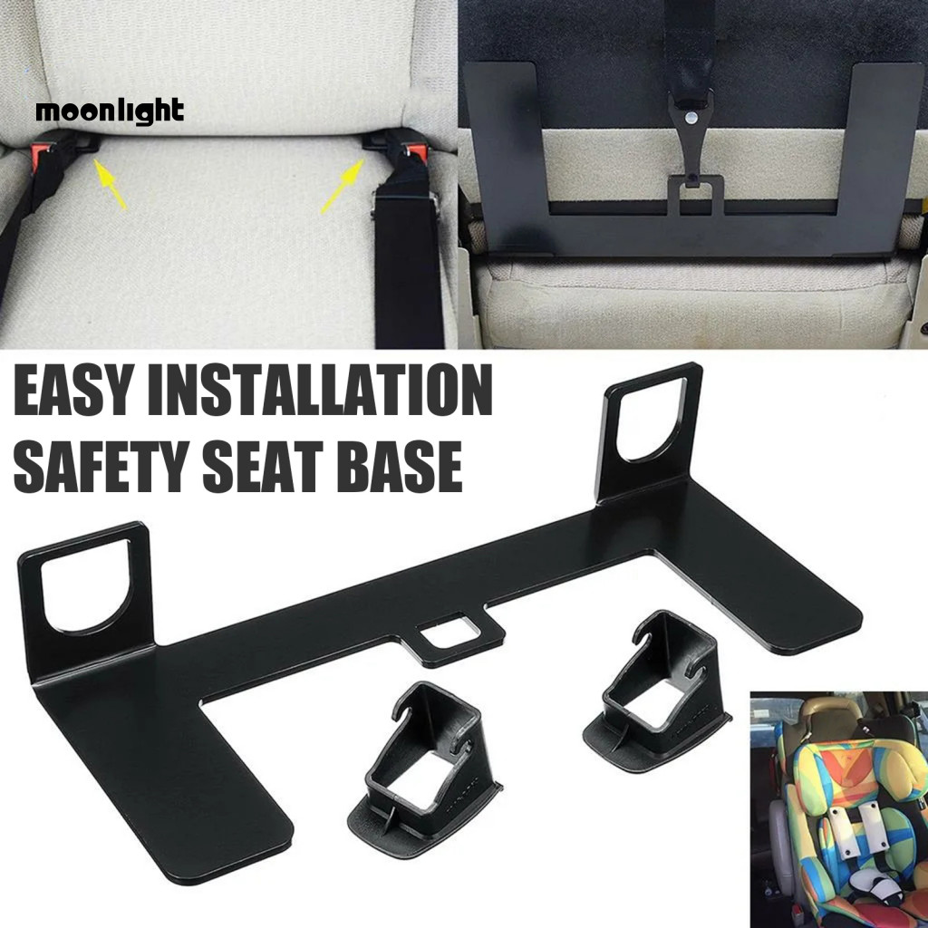 Safety Seat Bracket Base Mounting Kit for Baby Car Child Strap Connector for Rv Commercial Vehicle – Secure Installati