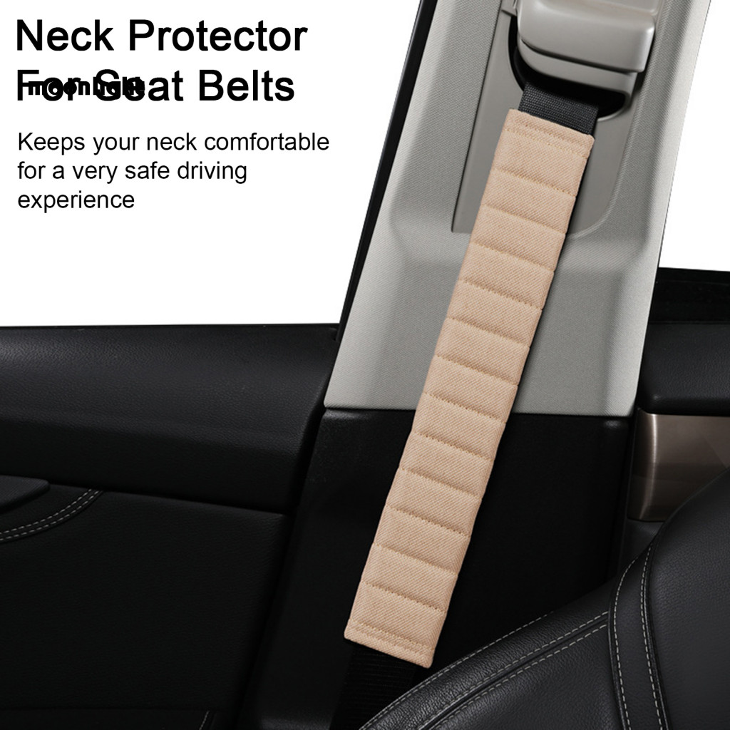 Car Seat Belt Covers Soft Cushion Shoulder Strap Pads Extra Long Safety Protectors Neck Comfort Accessories for Cars Tru