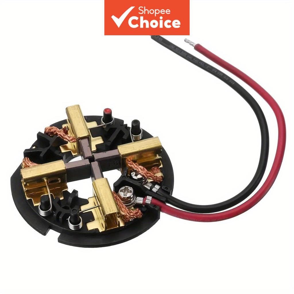 Um Conjunto De Suporte De Escova De Carbono , Elétrica M12 E Acessórios De Substituição De Motor M18 De Quatro Escovas 2