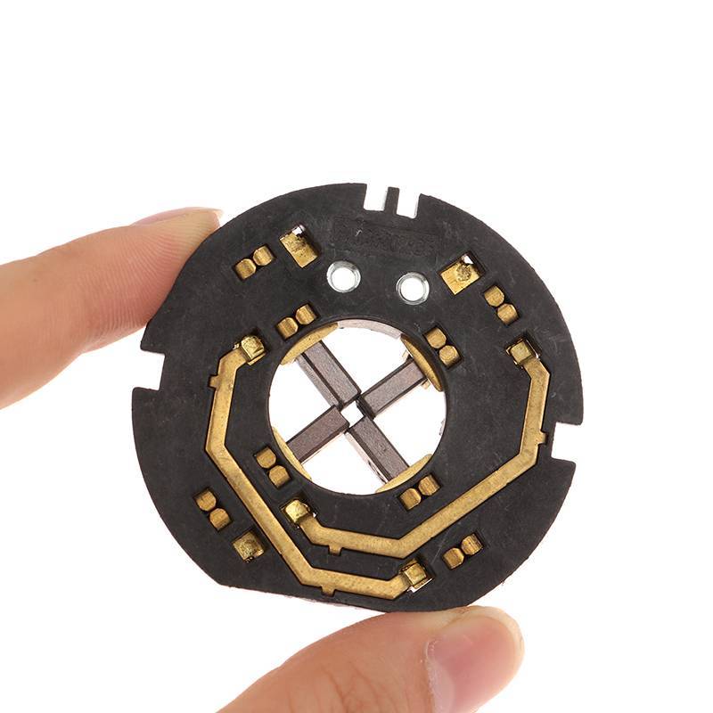 [ljc] Para AEG M18/M12 Martelo Broca Impacto Driver Acessórios Prático Suporte De Escova De Carbono Conjunto De Cartão [