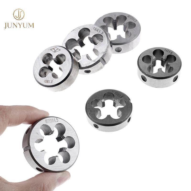 JUNYUM M12 M14 M16 M18 M20 Rosca Métrica HSS Passo De Torneira Manual 1.5 Mm De Alta Qualidade BR