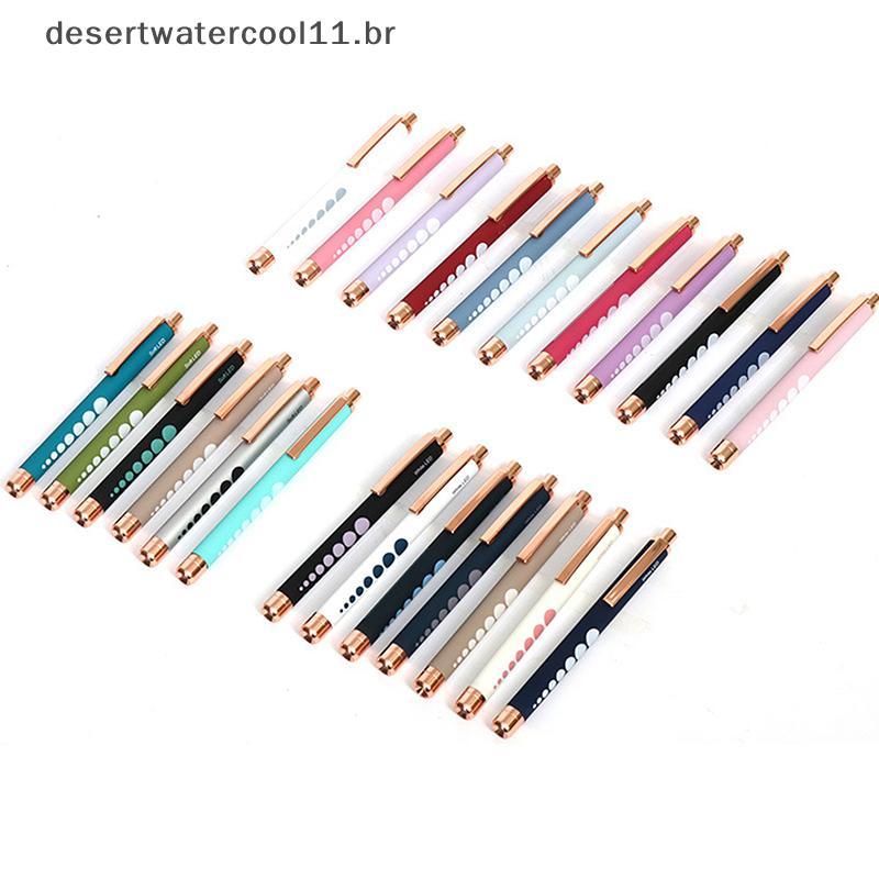 DESER Mini Medical LED Pen Light Torch Lâmpada Branca/Amarela Para Médico Enfermeira