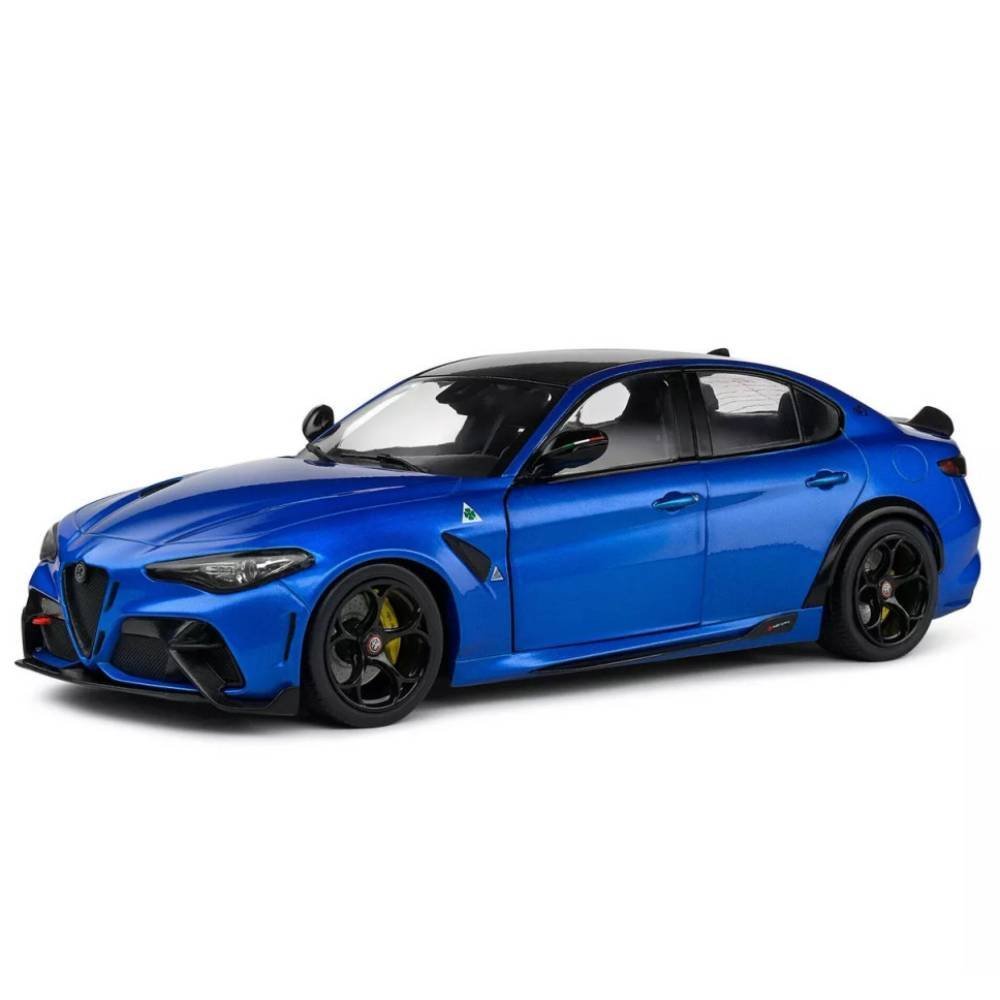 Miniatura Carro Alfa Romeo Giulia GTA (2022) - Azul - 1:18 - Solido