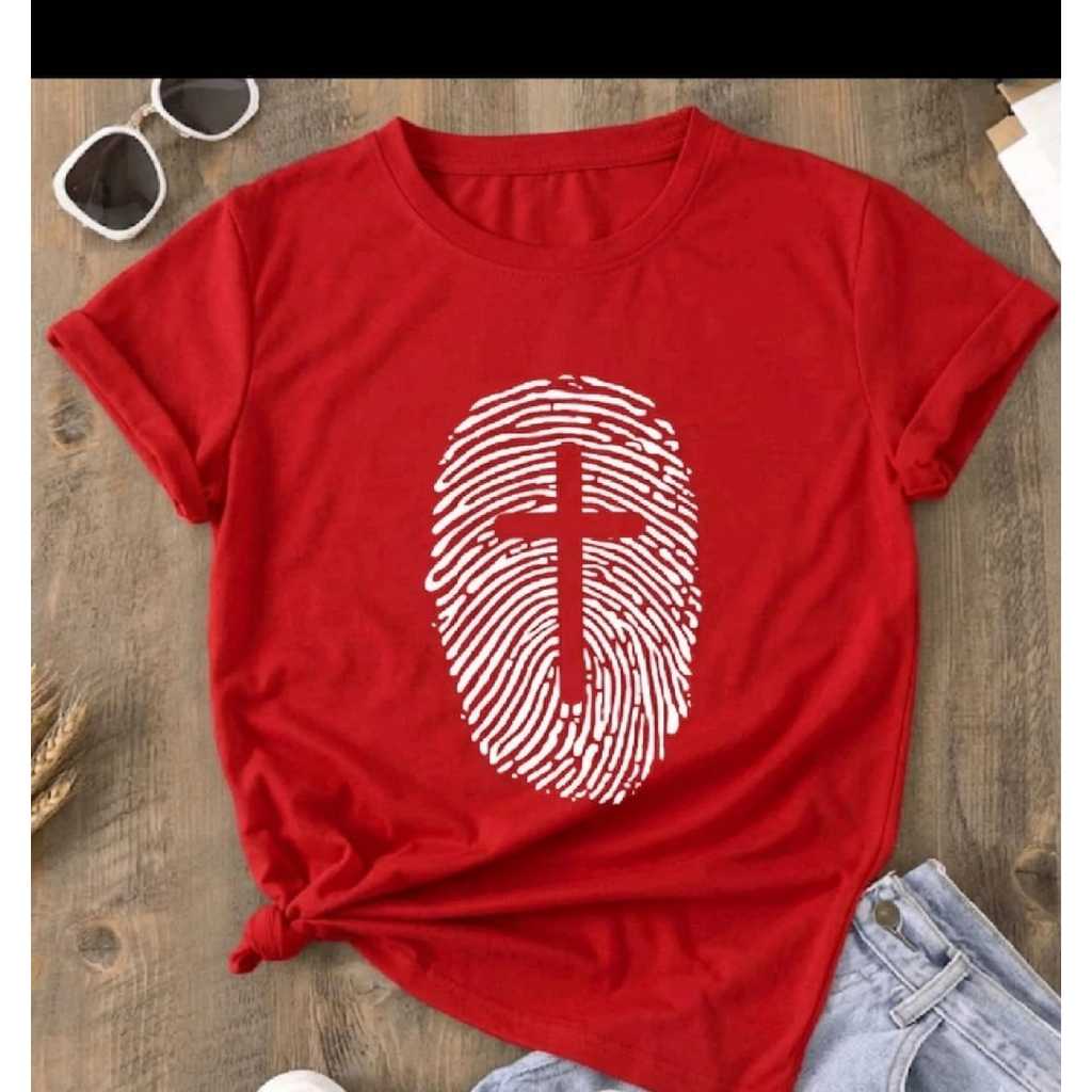 Camiseta Estampada Cristo Digital Camisa 100% Algodão Cristã Gospel Unisex
