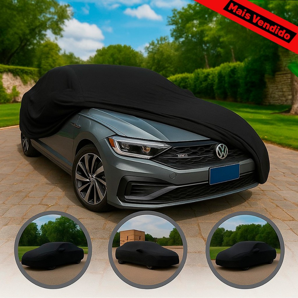 Capa Cobrir Carro Tecido Lycra Helanca Proteção Total Anti Uv Macio