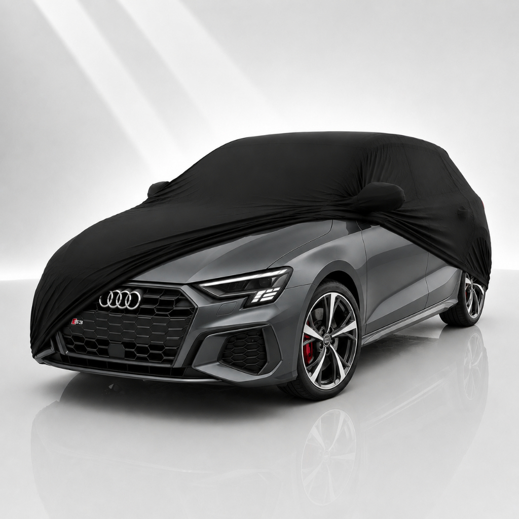 Capa Automotiva Anti-Risco para Cobrir Carro Tecido Helanca com Lycra UV