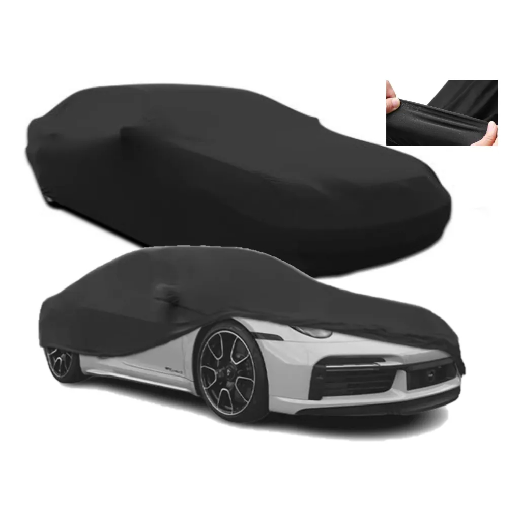 Capa Cobertura Carro Helanca Lycra Anti Poeira Tecido Macio