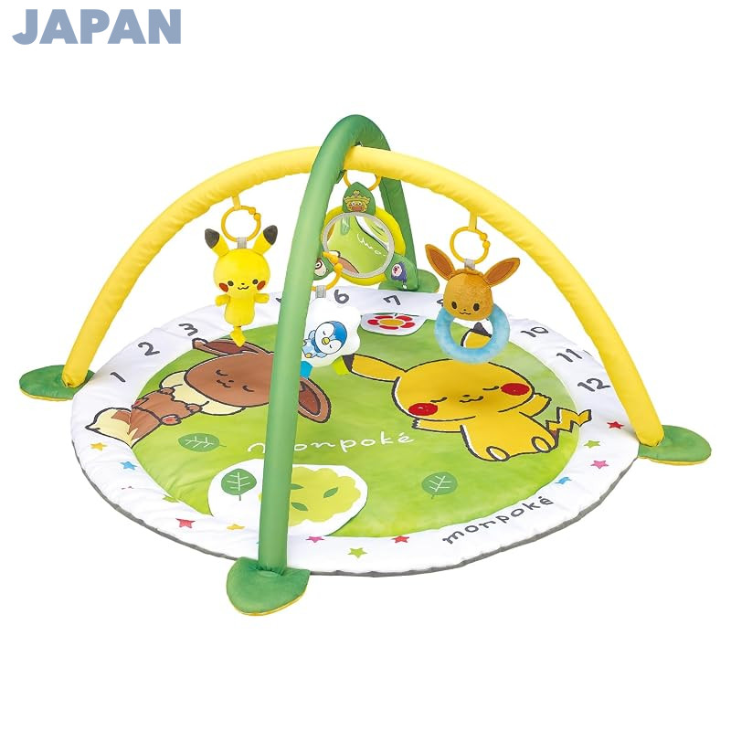Toiroyal Monpoke Baby Gym (Machine washable/hand washable) Educational toy (Perfect for anniversary and monthly photos)