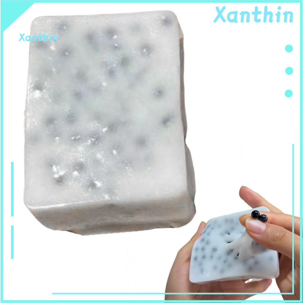 Washable Pimple Popping Toy 4pcs Fidget for Kids Teens – Stress Relief Acne Squeeze Decompression Game Fun Anti-anxiet