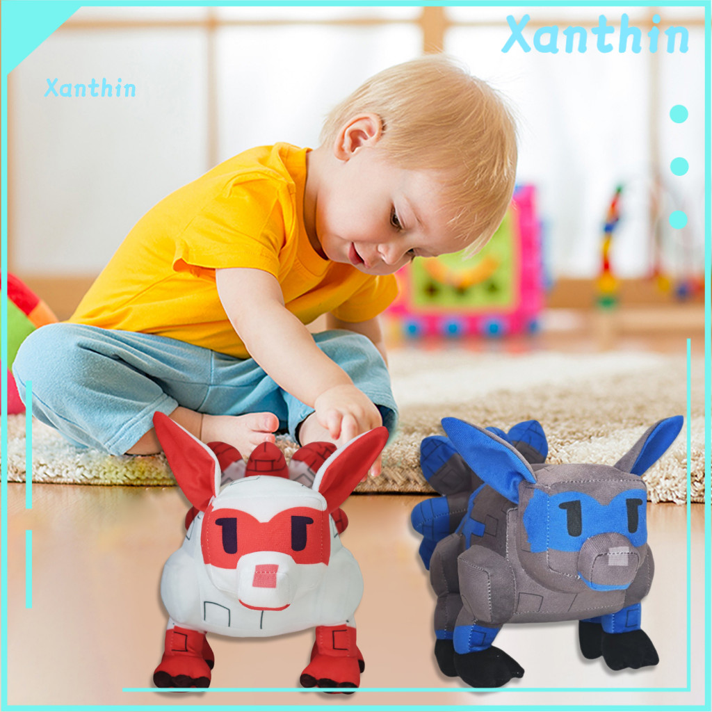 Plush Toys for Tables Machine Washable Garden Game Toy Nine-tailed Fox Soft Stuffed Cute Huggable Doll Collectible Gift