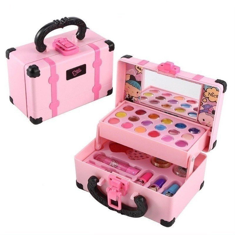 32 Piece Makeup Kit for Children Washable/Portable Set for Girls 34RJ