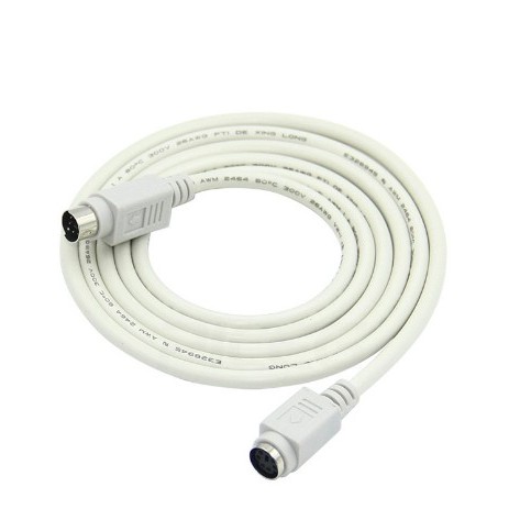 PS/2 macho para fêmea cabo de extensão antiquado computador boca redonda teclado Mouse cabo 6-Core cabeça redonda cabo d
