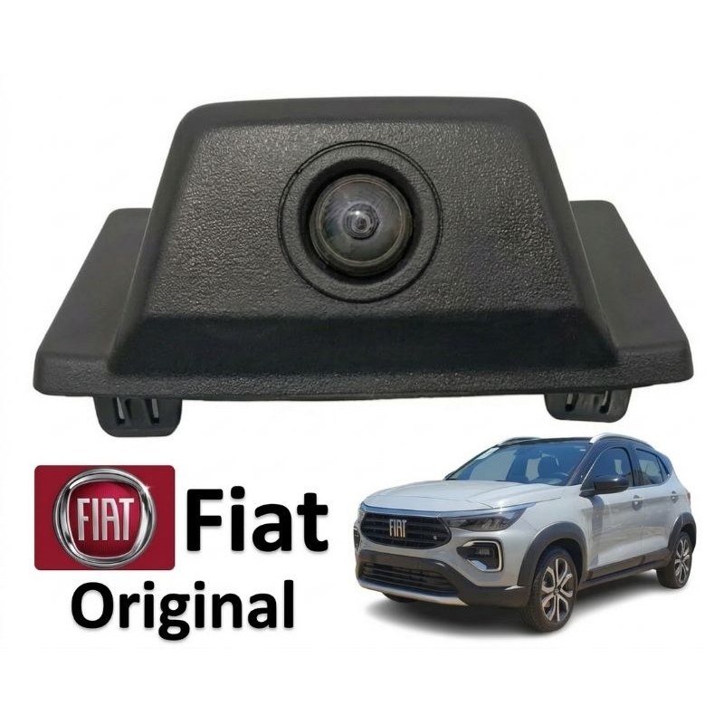Câmera de Ré Fiat Pulse e Fast Back 22/26 ORIGINAL FIAT