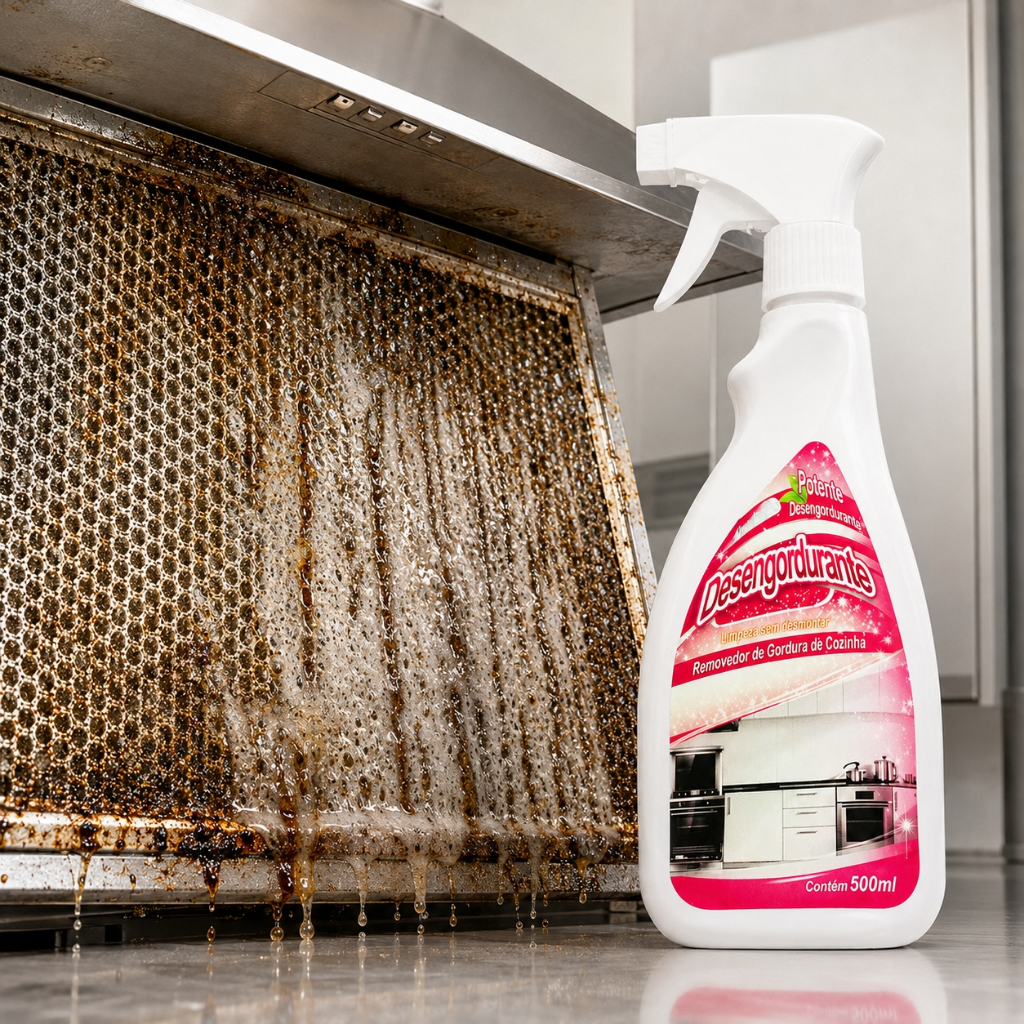 Powerful Degreaser  Removes Heavy Grease from Stove, Kitchen, Air Fryer, Oven, Refrigerator - Multipurpose Gel