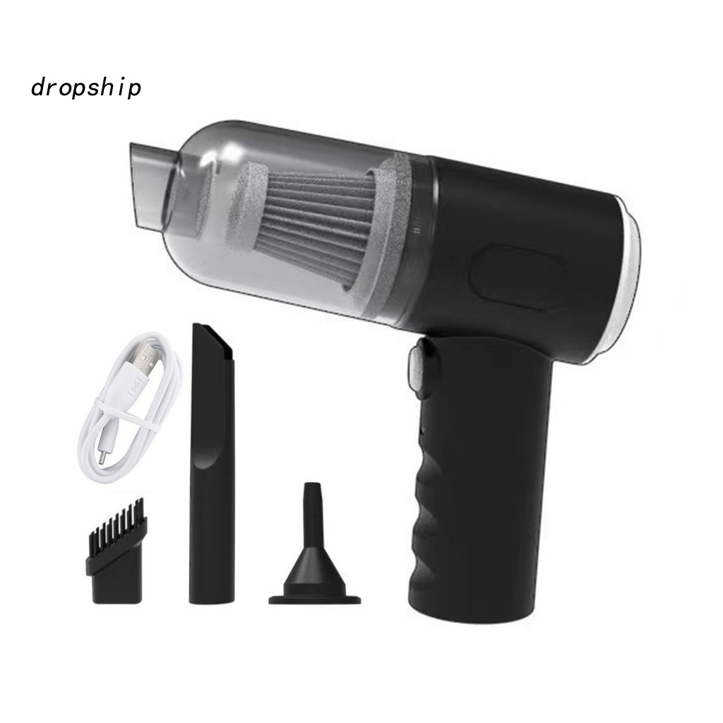 Compact Cordless Vacuum Cleaner Handheld with Strong Suction Low Noise Powerful Motor – Multifunctional Air Blower and