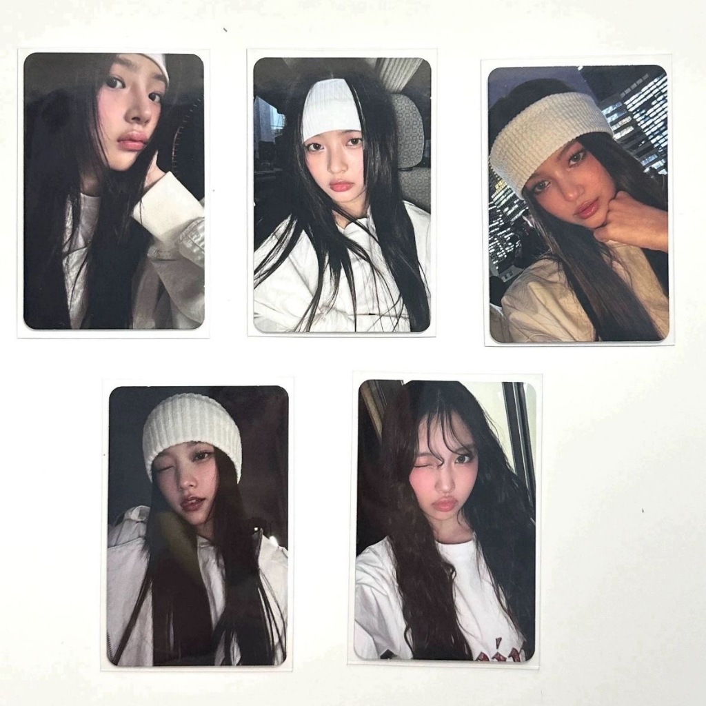 NewJeans Tokyo Dome P-seat  Membros Minji , Hanni , Danielle , Haerin E Hyein  Photocard
