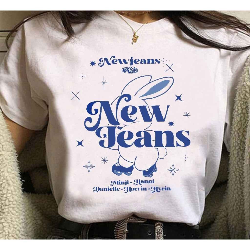 Camiseta Newjeans Minji Hanni Danielle Haerin Hyein Unissex