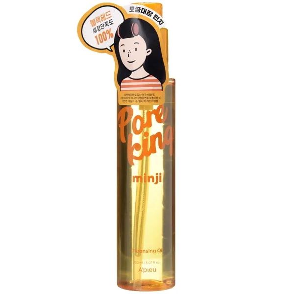 [A'PIEU] Óleo De Limpeza Pore King Minji 150ml