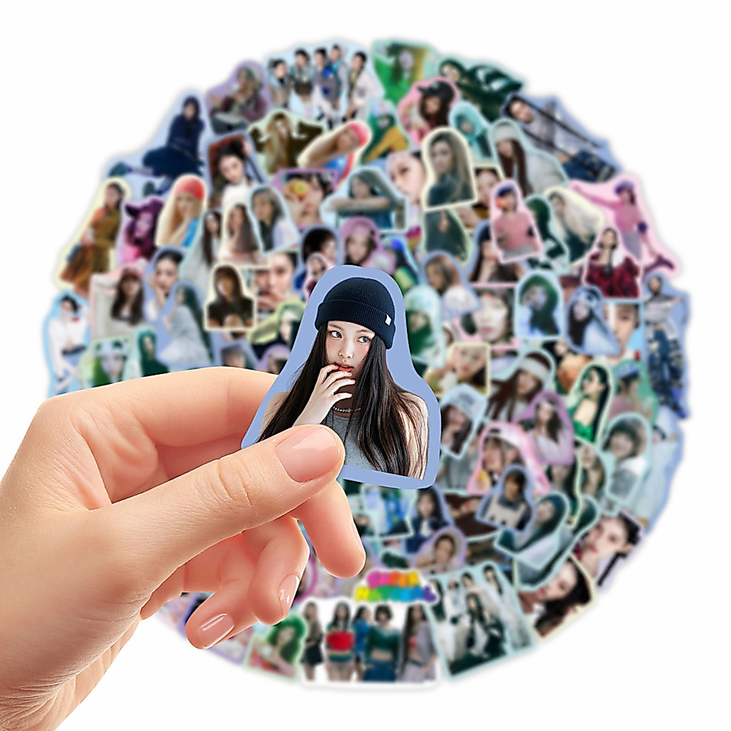8-120pcs Como Doce Sobrenatural Direito Agora Foto Adesivo Fita Washi MINJI HANNI Danelle HAERIN HYEIN Bagagem À Prova D