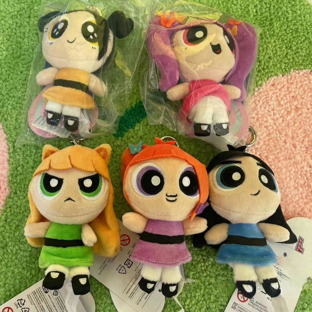 Kpop Idol Minji Hanni 、 Danielle Haerin Hyein Bonecas De Pelúcia As Meninas Powerpuff X NJ Bag Brinquedos Recheados