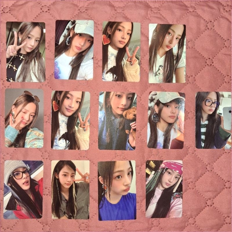 Minji Photocard Oficial Debut OMG Get Up How Sweet Line Friends Newjeans NJZ