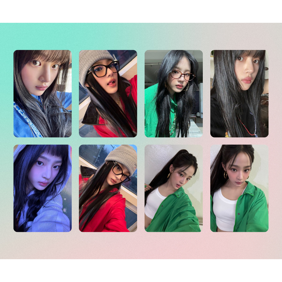 KPOP NEW JEANS - Kit FANMADE photocards SUPERNATURAL - Haerin - Hanni - Minji - Danielle - Hyein