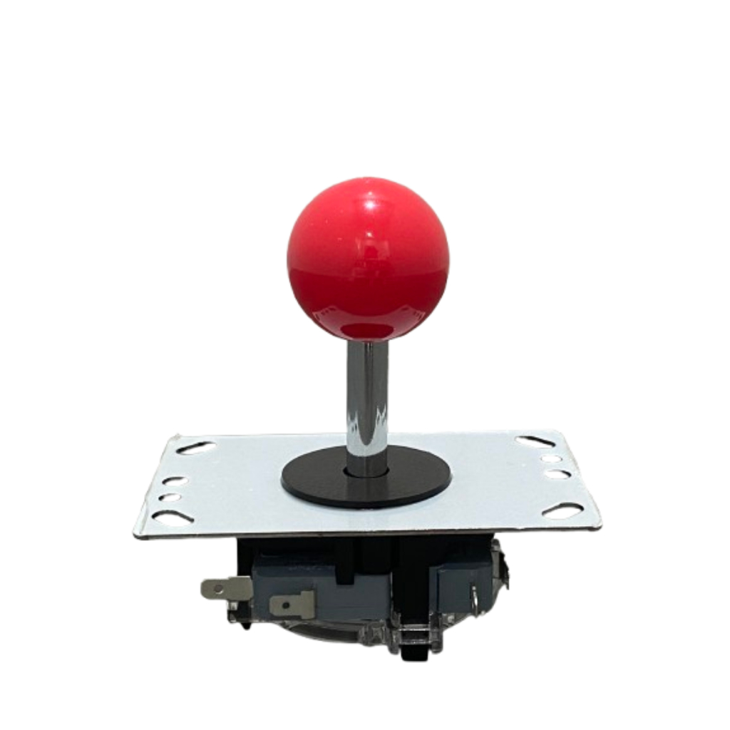 Comando Joystick Arcade Fliperama 8 Posições Bola Vermelha