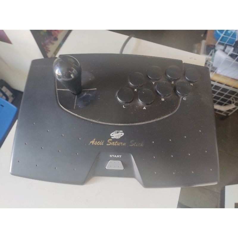 Controle arcade ASCII Saturno raro