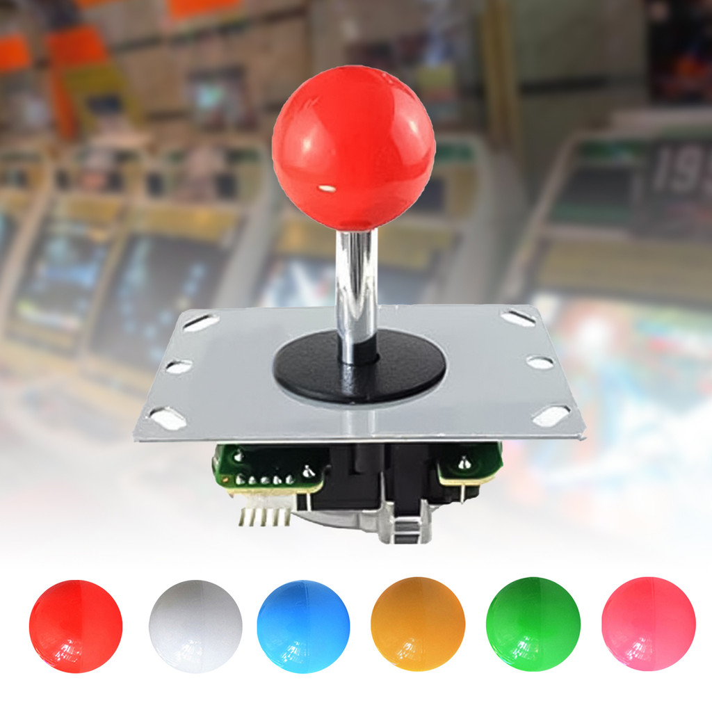 Kit Joystick DIY De Alta Resposta , Jogo De Arcade Sem Atraso , Controlador De Bastão De Combate Com Bola Para Jogadores