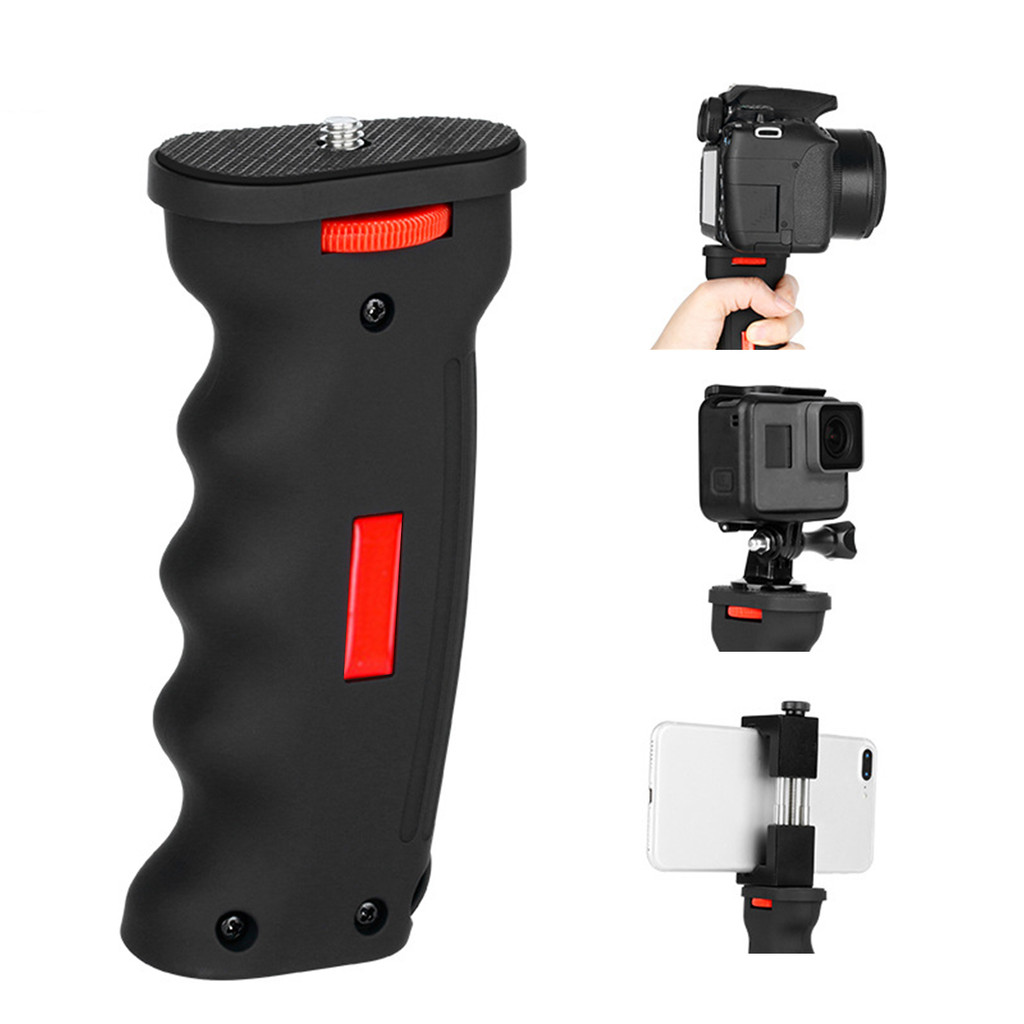 Kit Alça De Câmera Ergonômica Multifuncional Universal Antiderrapante Fácil Instalação Selfie Stick Portátil Telefone De