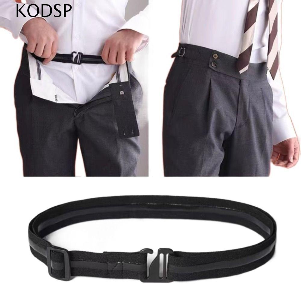 KODSP Camisa Cinto De Cintura Elástica Antiderrapante , Simples Fixa Stay Best Belt Ladies