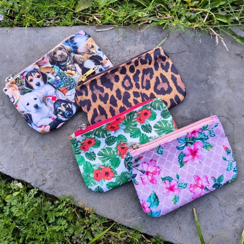 Bolsinha de mão/porta moeda feminino/porta níquel/niqueleira/porta cartão artesanal