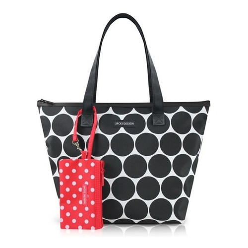 Bolsa Feminina Grande C/ Niqueleira Praia Piscina Lazer Dots