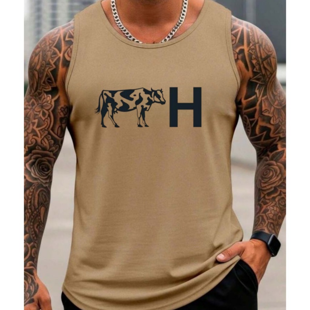 Camiseta Regata  Masculina Basica 100% Algodão Penteado 30.1 Casual Linha Premium