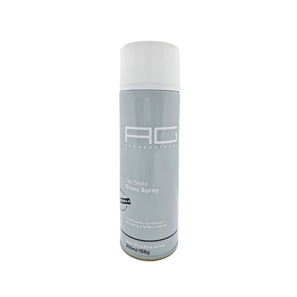 GLOSS SPRAY TEC STYLE 300ML - RG RAFAEL GASPARIM