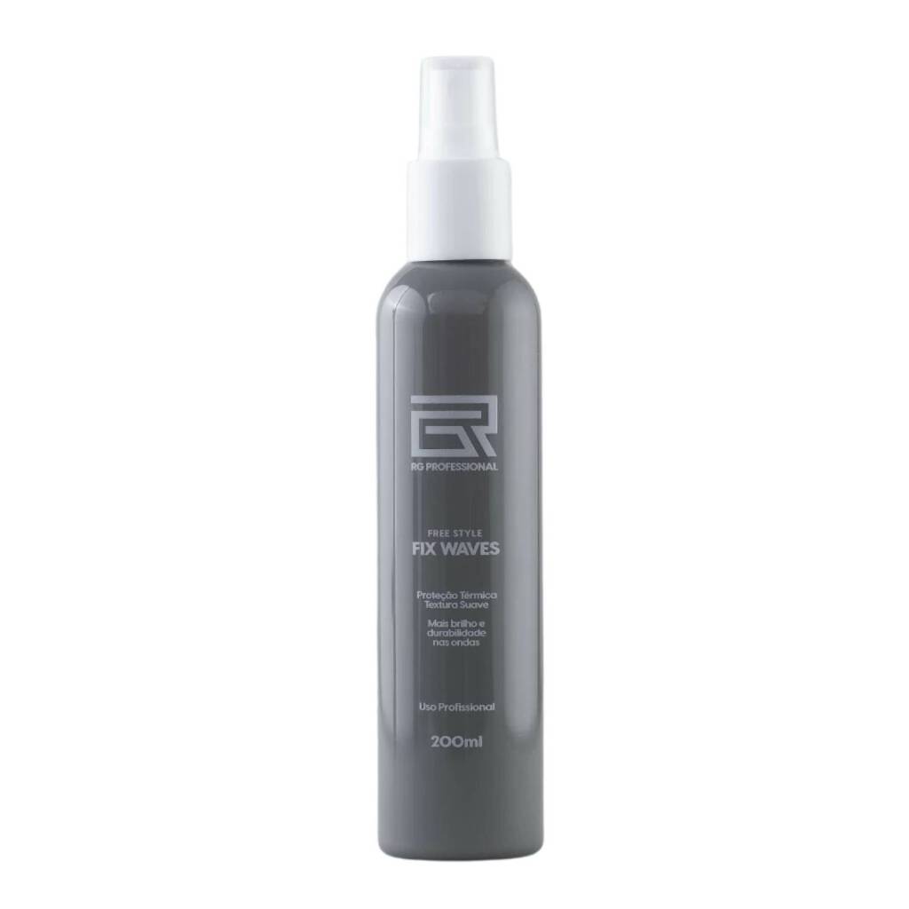 Fix Waves 200ml Fixador de Cachos para Babyliss RG Professional Linha Profissional de Penteados