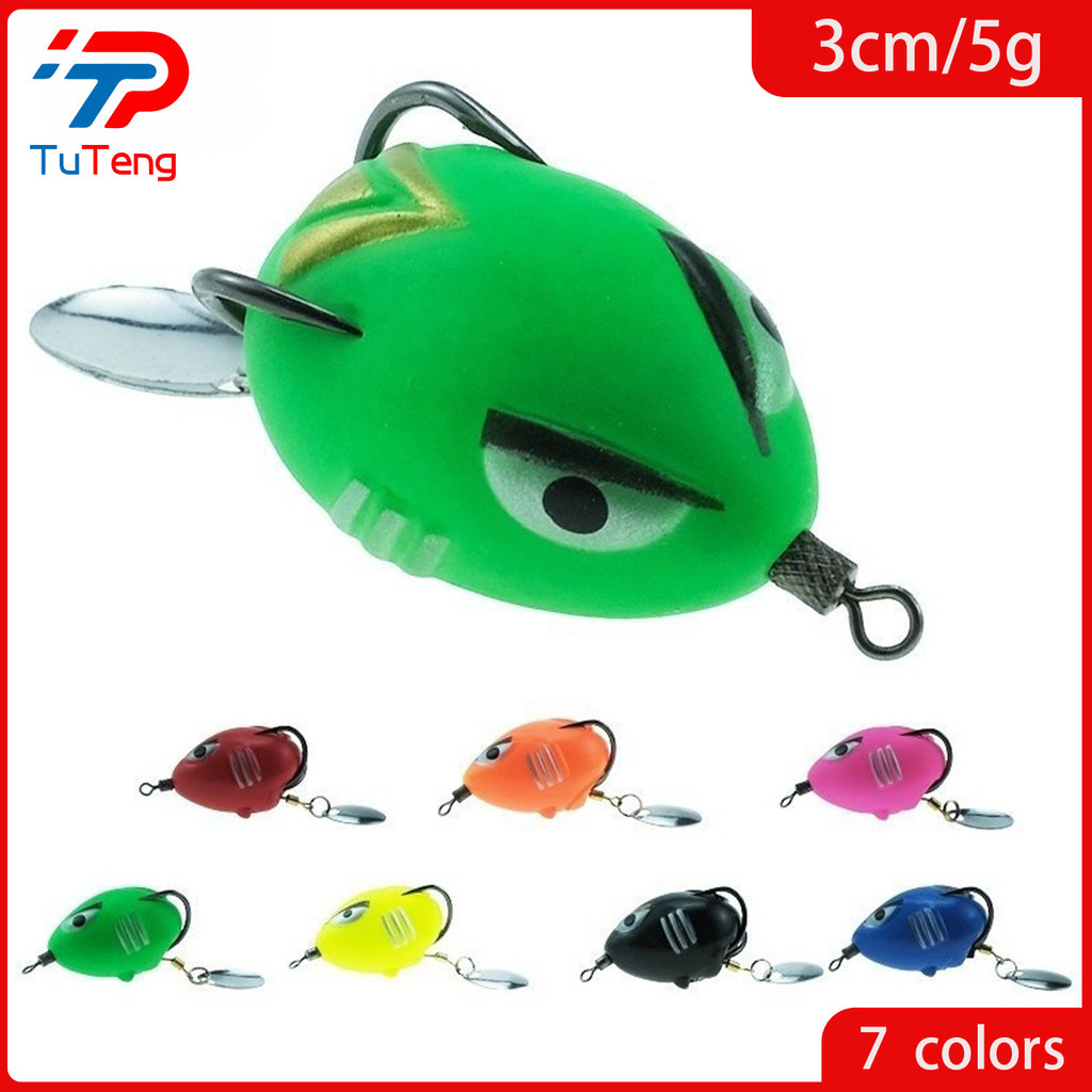 Mini Thunder Frog Oco De Alta Qualidade Estilo Tailandês Isca Biônica