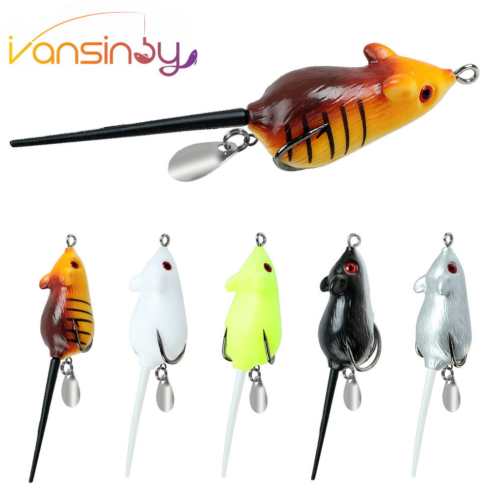 5cm/9.8g Isca De Sapo Macio Rato Pesca Macia Fundição Mini Thunder Frog