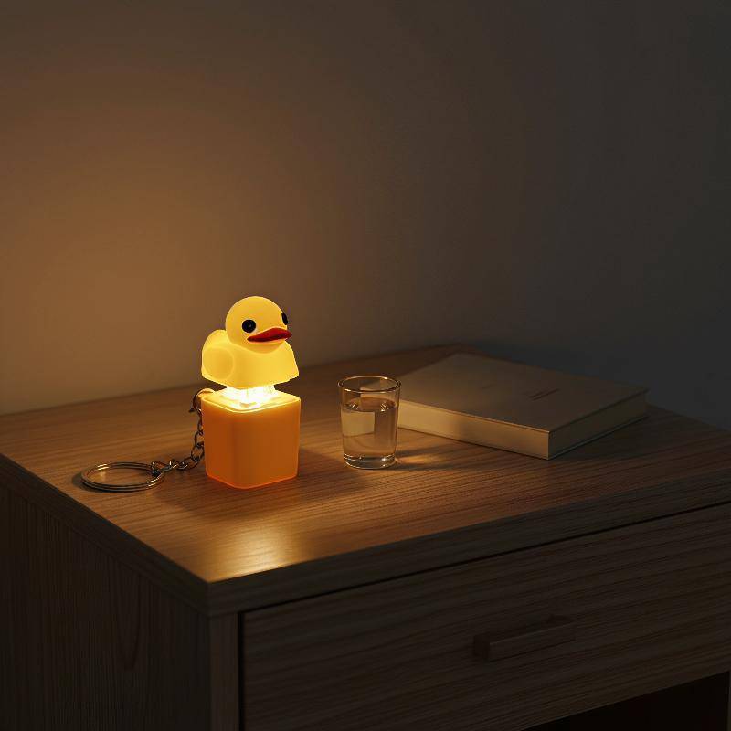 Chaveiro Engraçado Croaking Frog Fidget Com Som LED Light Mini Brinquedo Portátil De Alívio De Estresse Para Bolsa Pinge