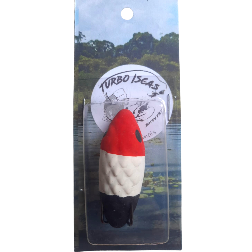 Isca SNAKE HEAD TURBO ISCAS  - Melhor Frog para Traíra-Isca Mini Zara