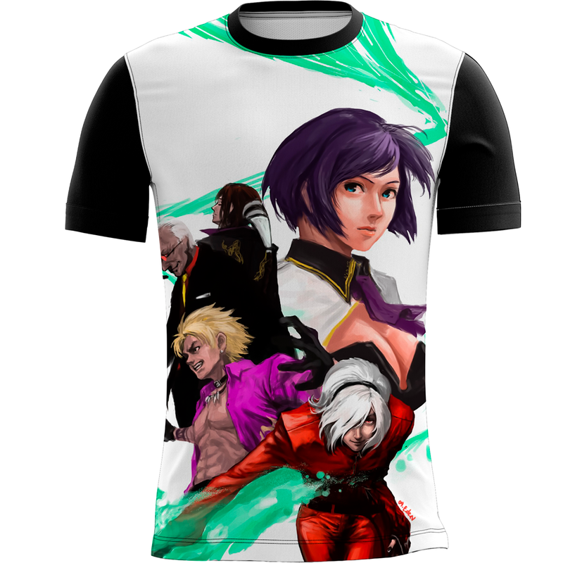 Camiseta Personalizada Ash Crimson The King of Fighters 1_x000D_