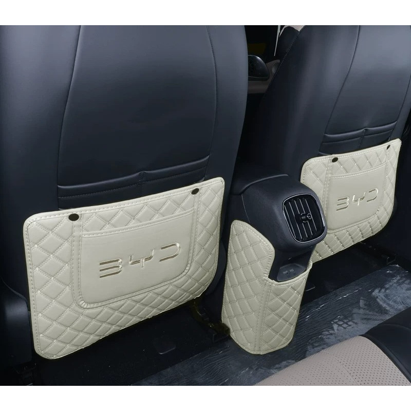 Para BYD Golfinho GS Almofada Anti-Chute Do Assento Traseiro Engrossado Resistente Ao Desgaste E À Sujeira Kick Pad