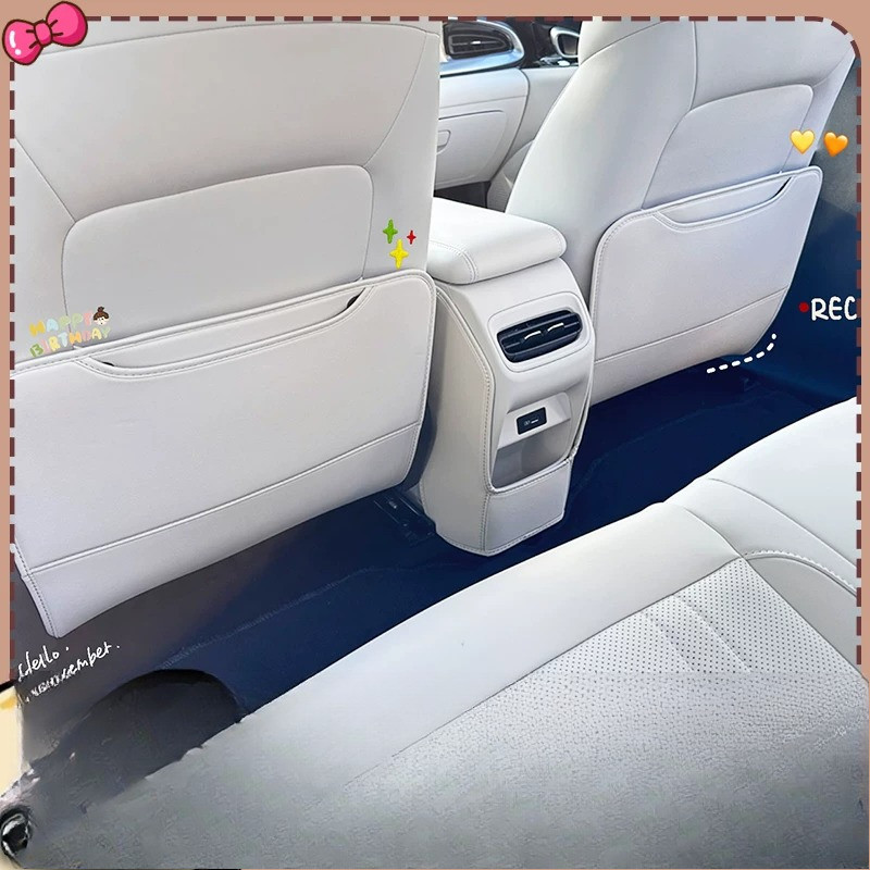 Para Geely EX2 Star Wish Seat Kick Mats Dedicado Encosto Tapetes Anti-Chute Assentos Traseiros Almofadas De Aleatórias E