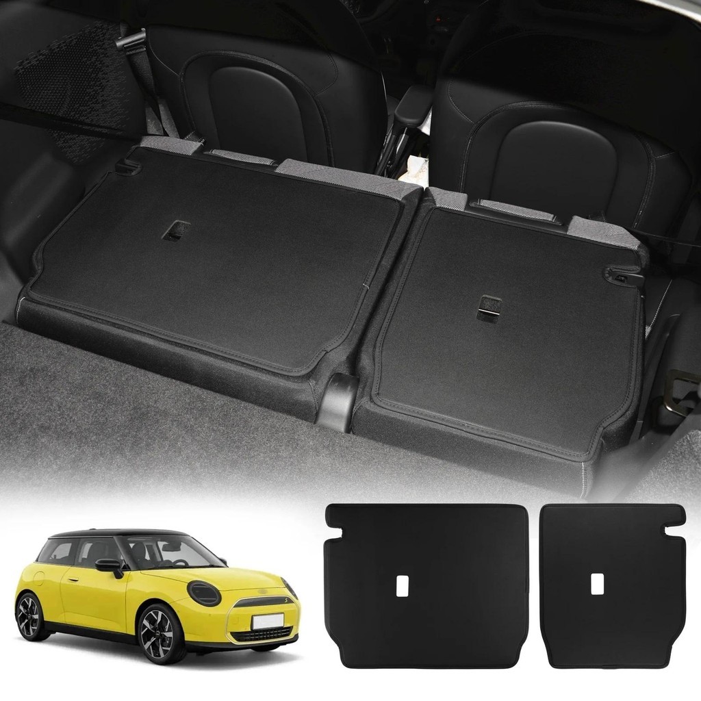 Para BMW Mini Cooper Elétrico E SE J01 EV 2024 2025 Assento Anti Kick Pad 3 Pçs Couro Do Plutônio Traseiro Protetor Volt