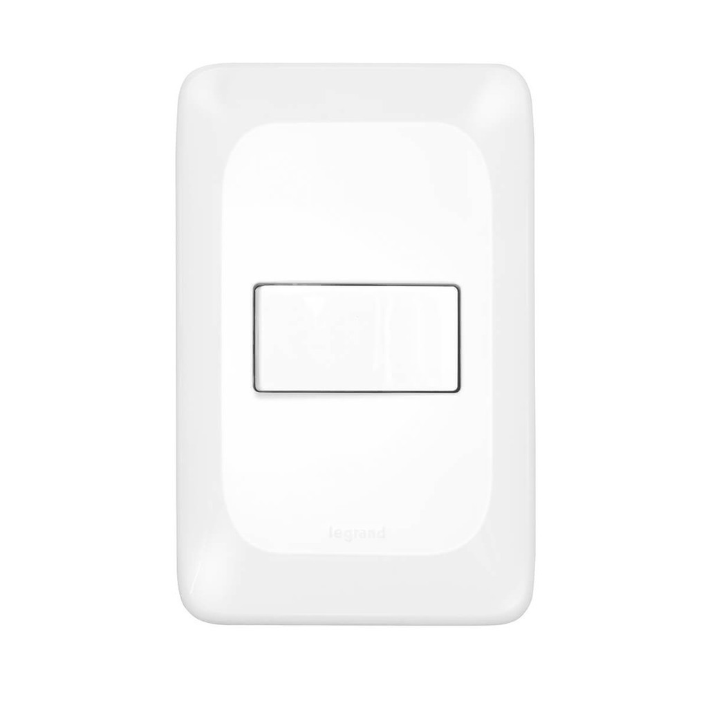 Conjunto Completo Interruptor Paralelo 10A Three Way Pial PoP Com Suporte e Placa 4x2